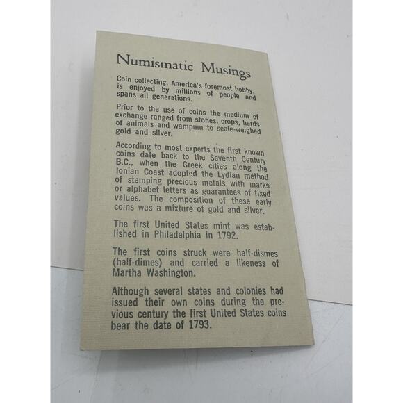 Imperial Glass Corporation Crystal Coins Plate 1964 Series In Original Box - Picture 6 of 7